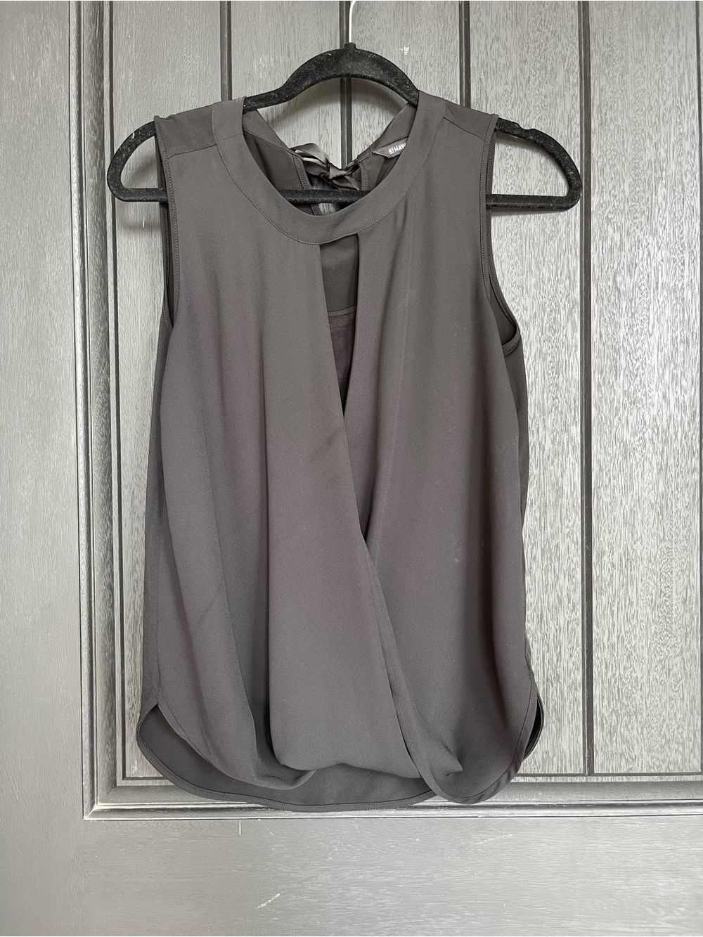41 Hawthorn Clearwater Surplice Blouse Black Stitch Fix Size S